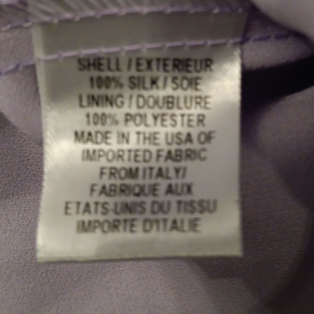 Silk Watercolor Dress - Picture 6 of 8